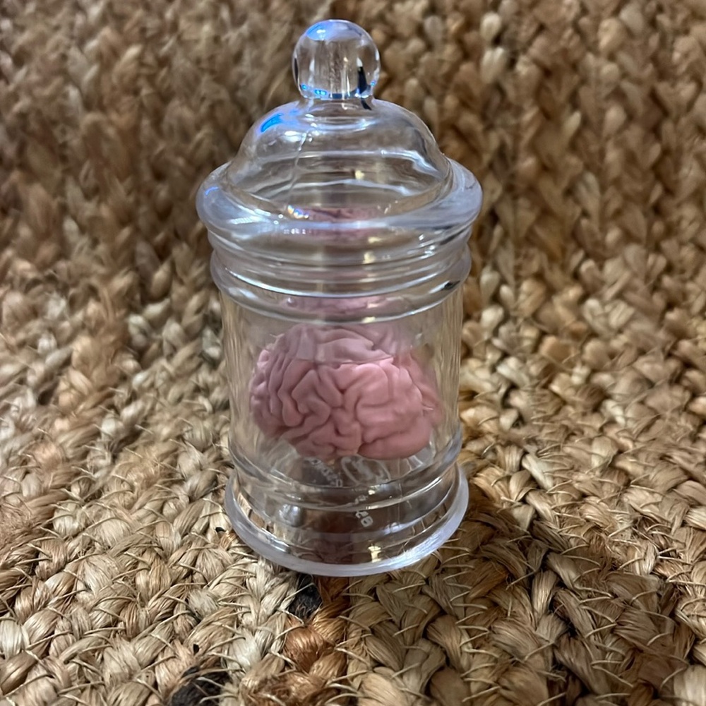 Think Again Brain Eraser in a jar. Never been used.